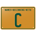 Names beginning with C