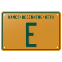 Names beginning with E