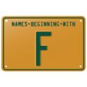Names beginning with F