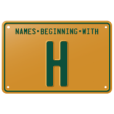 Names beginning with H
