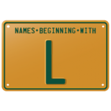 Names beginning with L
