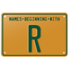 Names beginning with R