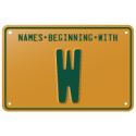 Names beginning with W